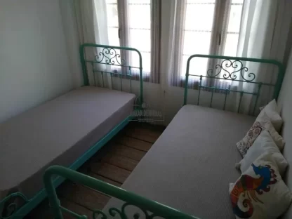 Butik Oteller için yeşil tek kişilik ferforje yatak - Görsel 2